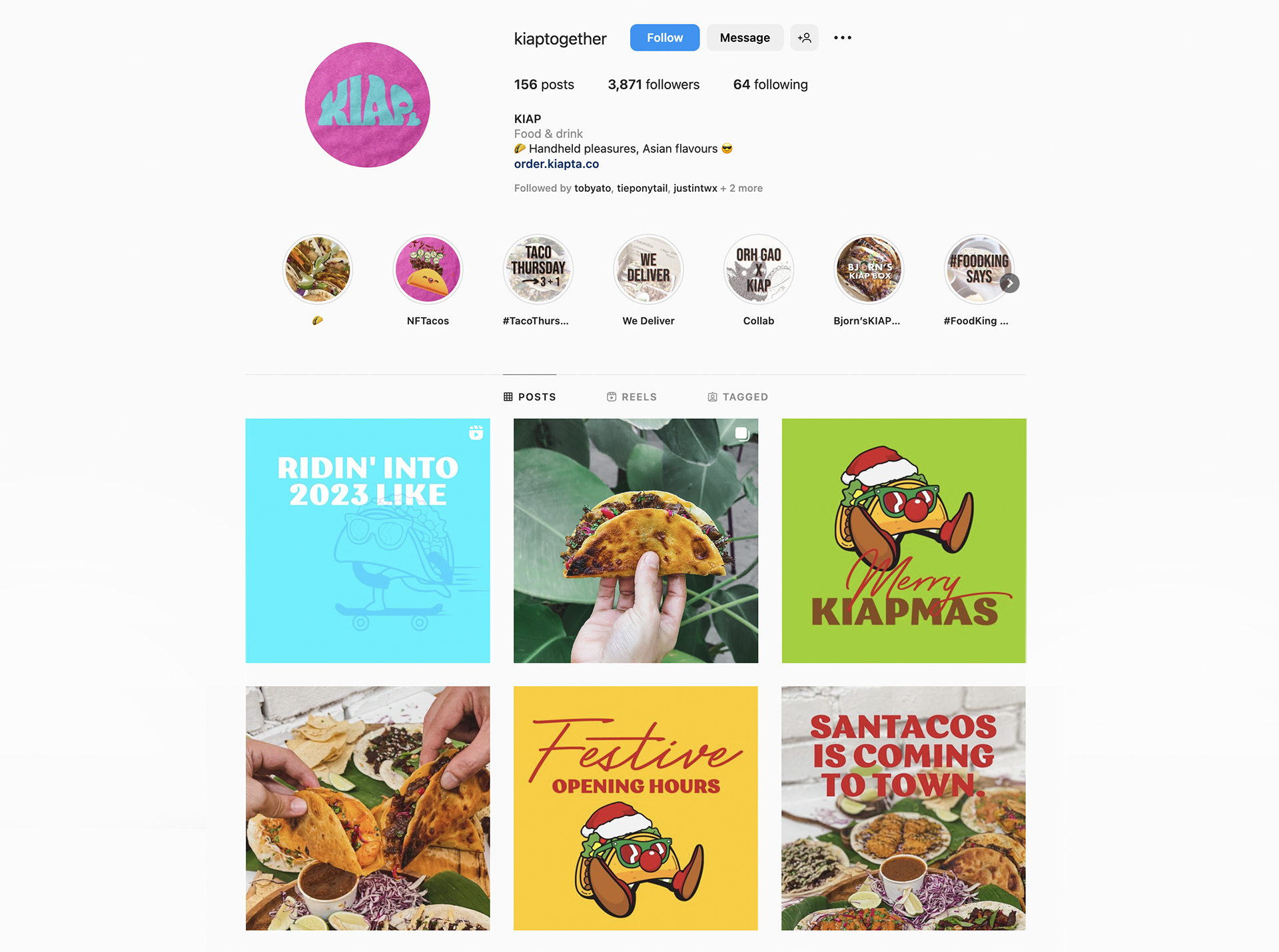 KIAP Tacos Branding